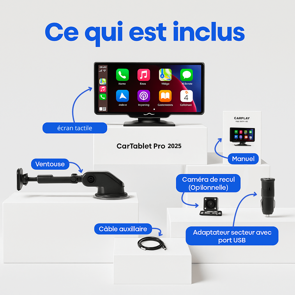Cartablet Pro (Nouveau modèle 2025)